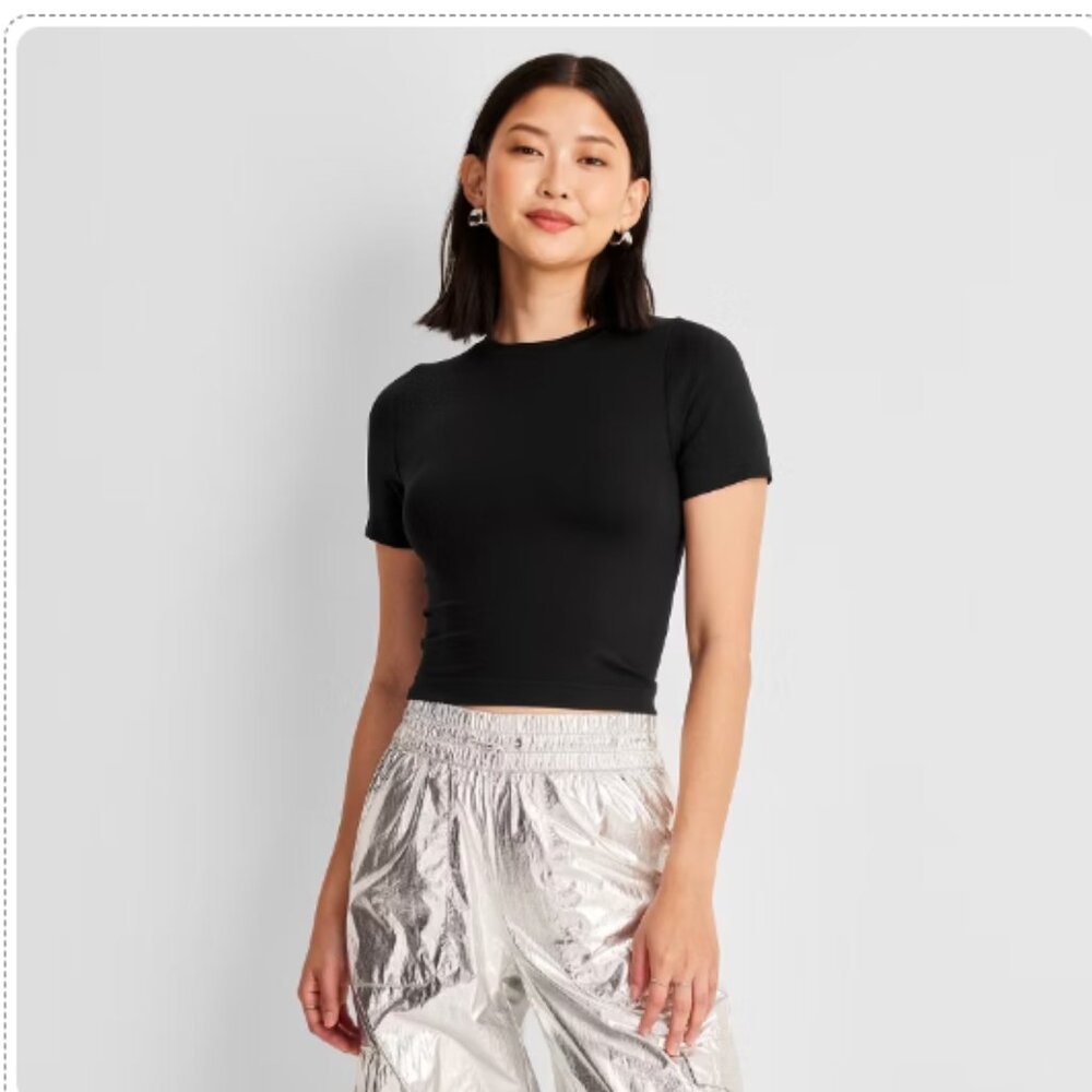 Black A NEW DAY T-shirt size medium